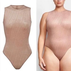Skims velvet bodysuit